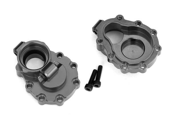 Traxxas Aluminum Portal Drive Housing Inner Rear (left or right) Charcoal Gray Anodized (2) TRX-4