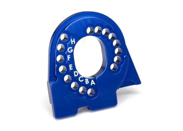 Traxxas Aluminum Motor Plate 6061-T6 (Blue) TRX-4