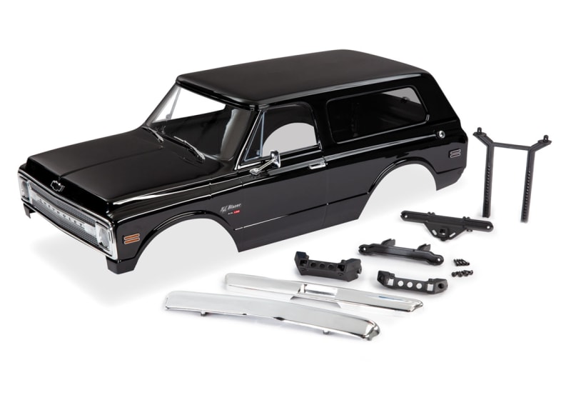 Traxxas Complete Body Set, 1969 Chevrolet Blazer - Black