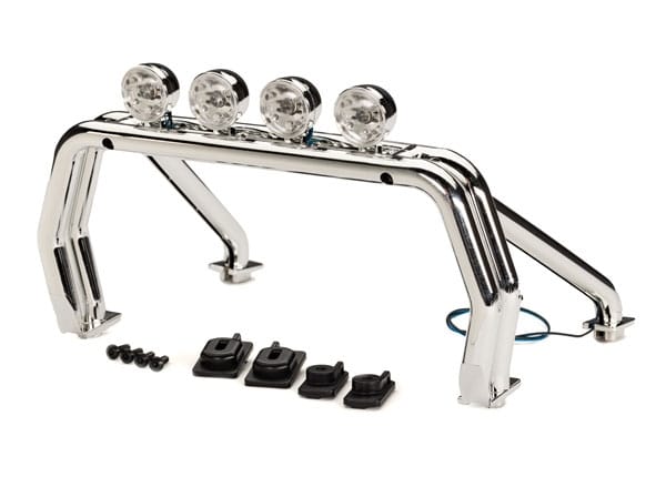 Traxxas Chrome Roll Bar for TRX-4 F-150 or K10