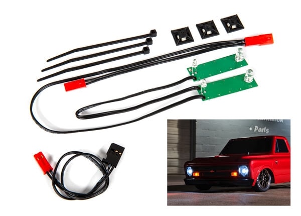 Traxxas Drag Slash Front LED Light Set, White