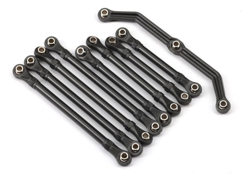Traxxas Suspension link set, complete (front & rear), TRX-4M