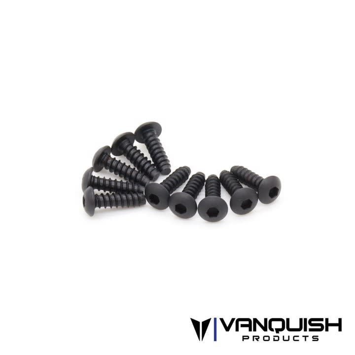 Vanquish Products M3 x 10 Coarse Thread Button Head Screws (10)