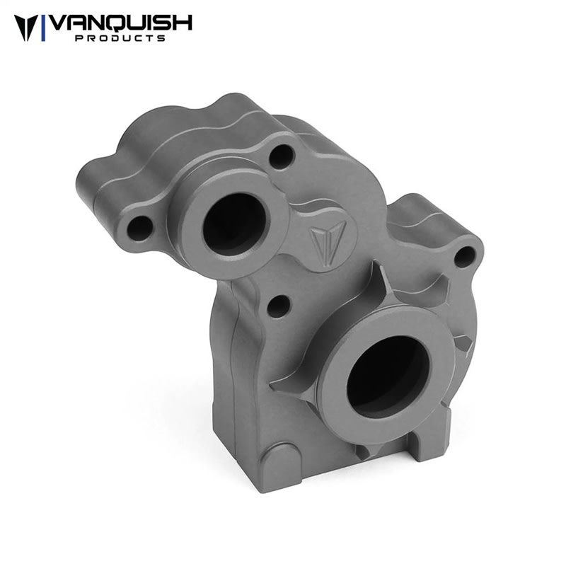 Vanquish Products SCX10 Aluminum Transmission Housing Grey Anodized