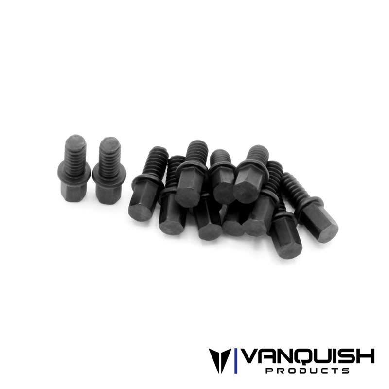 Vanquish Products 4-40 Scale SLW Hub Screw Kit - Black (12)