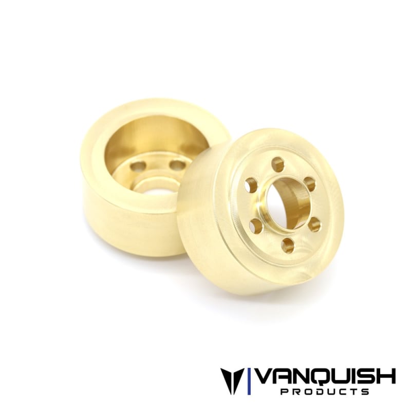 Vanquish Products 1.9" Brass Brake Disc Weights (2)