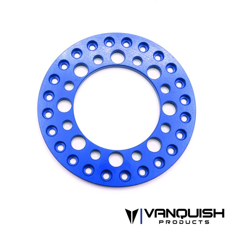 Vanquish Products 1.9" Holy Beadlock Blue Anodized (1)