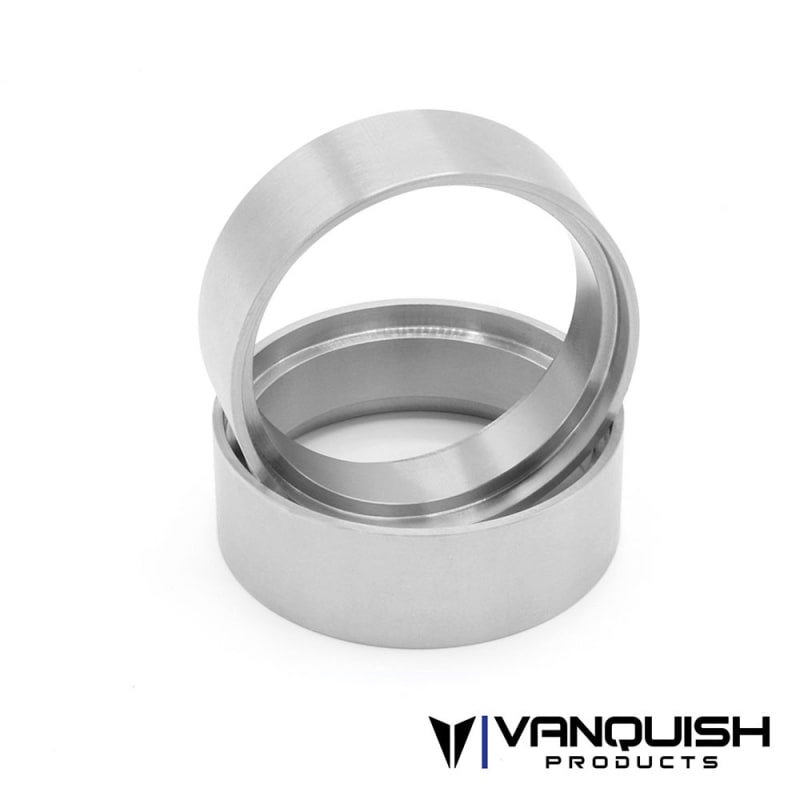 Vanquish Products 1.9" Aluminum 0.8" Wheel Clamp Rings (Pair)