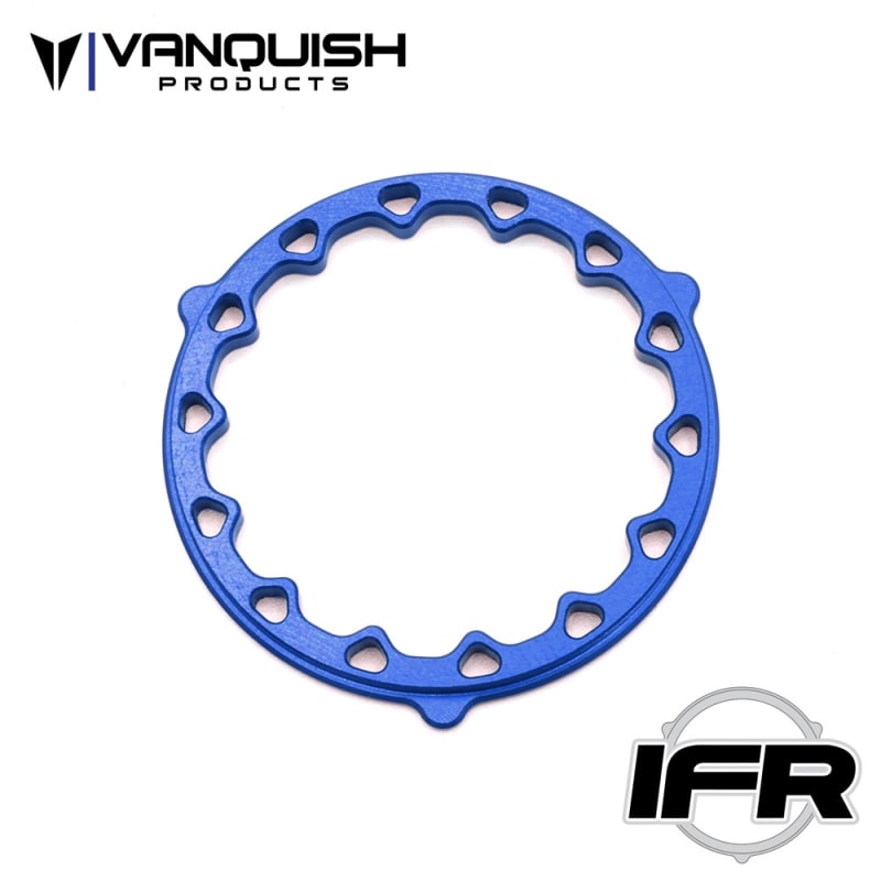 Vanquish Products 1.9" Delta IFR Inner Ring Blue Anodized (1)