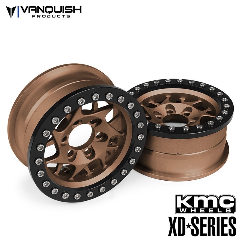 Vanquish Products KMC 1.9" XD127 Bully Bronze Anodized (2)