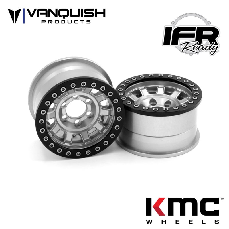 Vanquish Products KMC 1.9" KM236 Tank Clear Anodized (2)