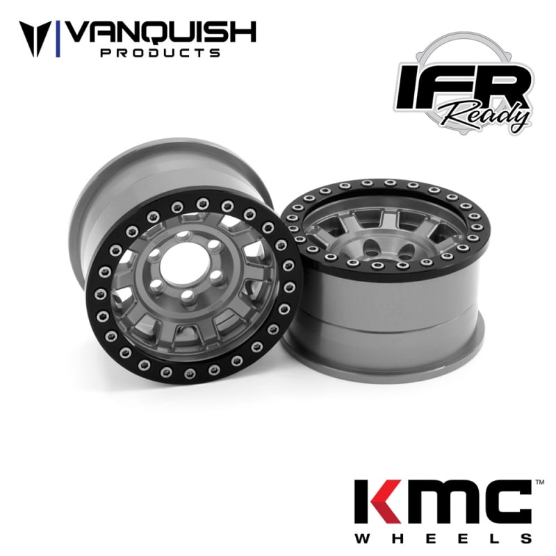 Vanquish Products KMC 1.9" KM236 Tank Grey Anodized (2)