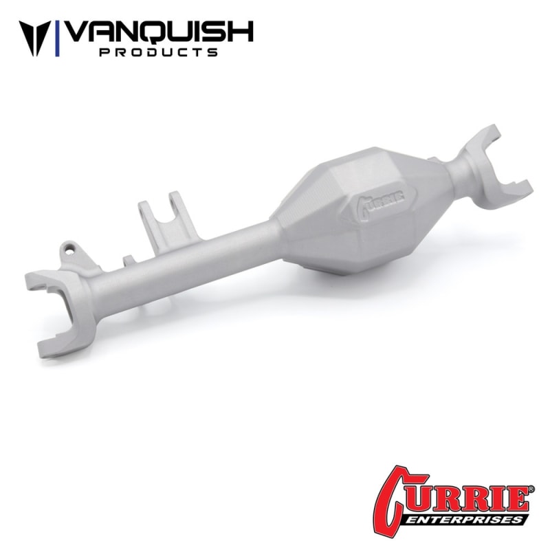 Vanquish Products Currie VS4-10 F9 Front Axle Clear Anodized