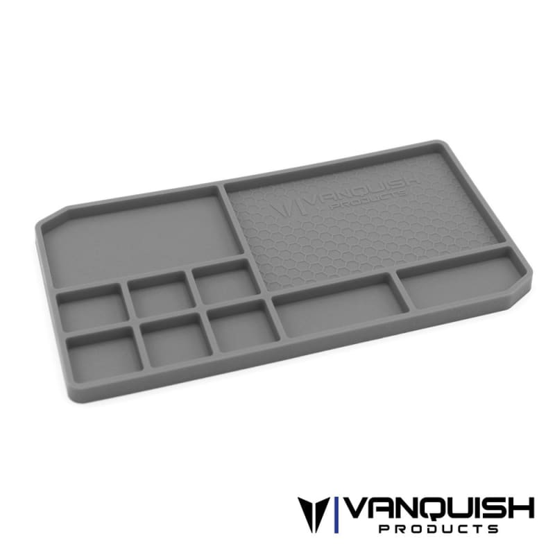 Vanquish Products Rubber Parts Tray - Grey