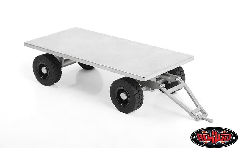 RC4WD 1/14 Forklift Trailer with Steering Axle