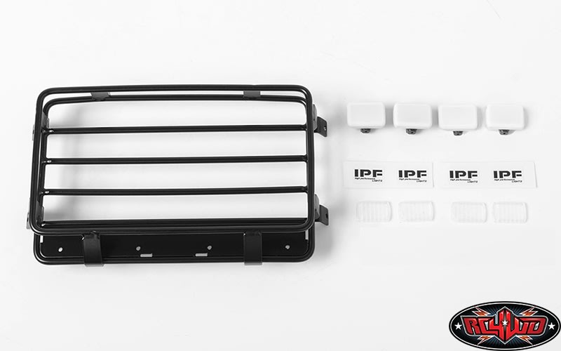 RC4WD Malice Mini Roof Rack w/Lights for Mojave II Body Set