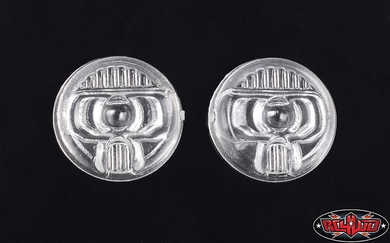 RC4WD Front Lamp Lens for Axial SCX10 III Jeep JLU Wrangler (2)
