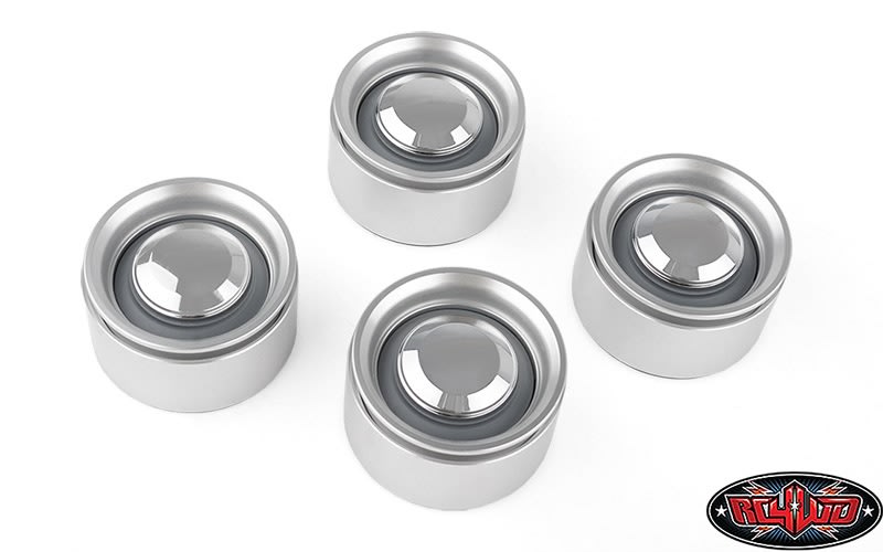RC4WD Steam Roller 1.55" Aluminum CAP Wheels (4)