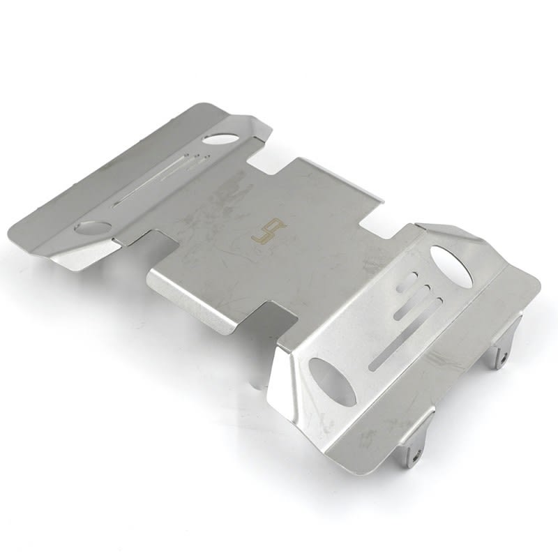 Yeah Racing Stainless Steel Skid Plate for Axial SCX6