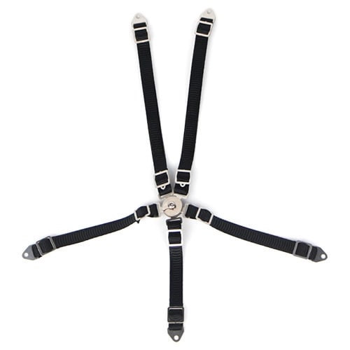 Yeah Racing Scale Accessory Safety Belt Black For 1/10 RC Crawler