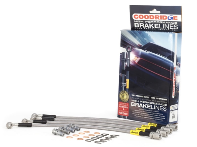 GoodridgeStainless Steel Brake Lines Lexus IS-F (Front and Rear Kit)