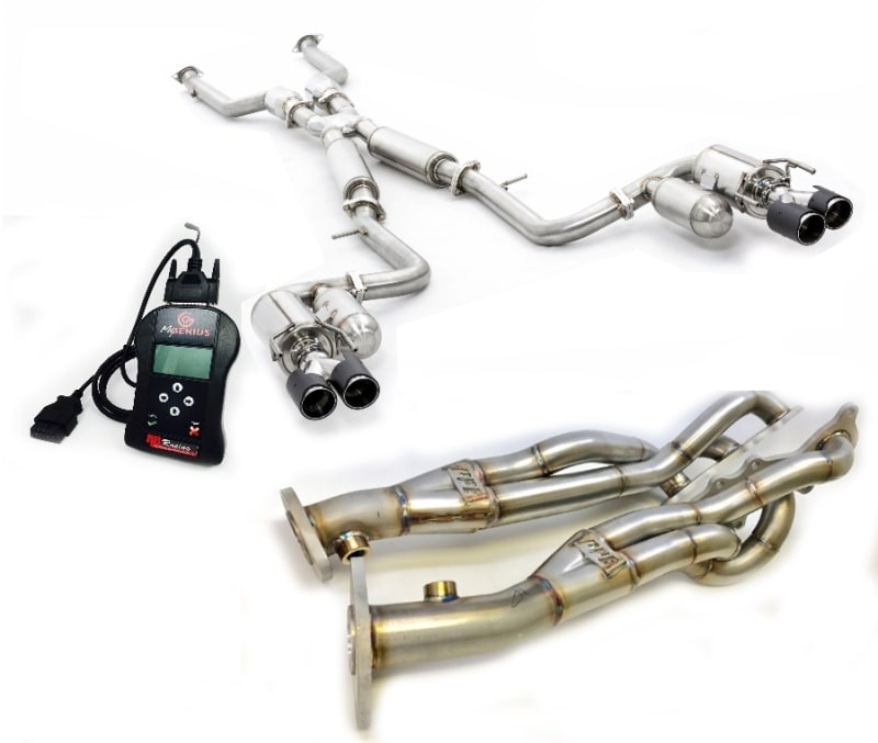 RR Racing Lexus IS 3XX AWD Performance Upgrade Package with Quad Tips, Carbon RR Racing Lexus IS 3XX AWD Performance Upgrade Package with Quad Tips, Carbon