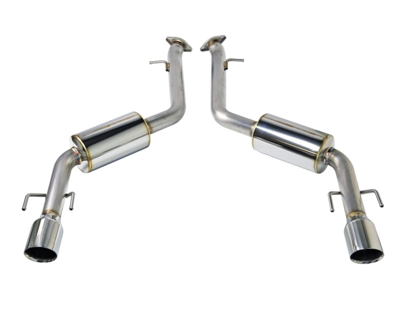 Remark  Axle Back Exhaust w/SS Double Wall Tips for Lexus IS250/IS300/IS350 2014-2016 Stainless