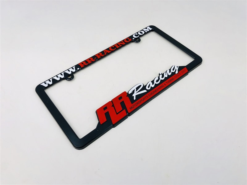 RR Racing License Plate Frame