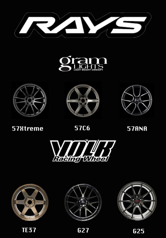 Volk Wheels for Toyota GT86, Subaru BRZ, Scion FRS