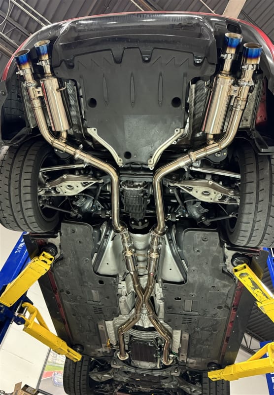 RR Racing NEW R2 Bazooka Variable Cat-Back Exhaust System for Lexus RC F