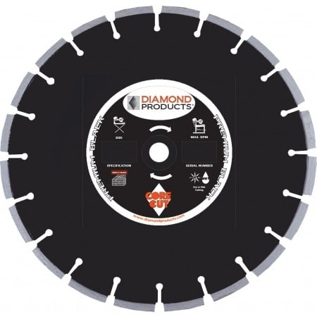 11937 Premium Black Segmented Masonry Diamond Bld DM87P 11937 Premium Black Segmented Masonry Diamond Bld DM87P