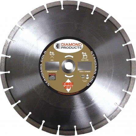 11947 Standard Gold Segmented Masonry Diamond Blades DM80S