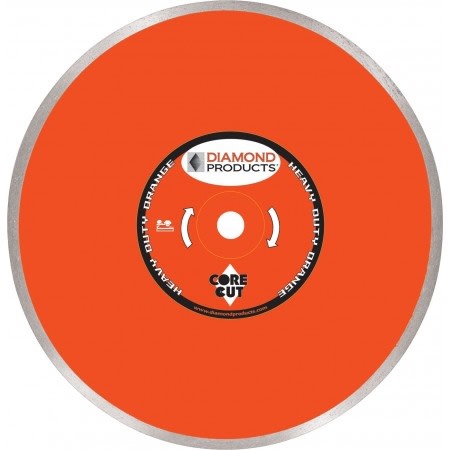 12346 6"X.060X5/8 Heavy Duty Orange Continuous Rim Wet Tile Diamond Blades TI7H 12346 6"X.060X5/8 Heavy Duty Orange Continuous Rim Wet Tile Diamond Blades TI7H