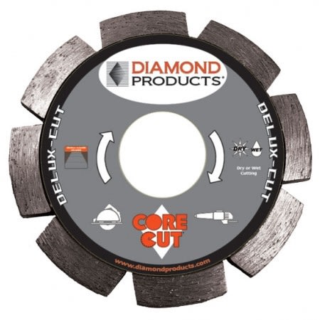 21090 4" Delux-cut Segmented Tuck Point Diamond Blade