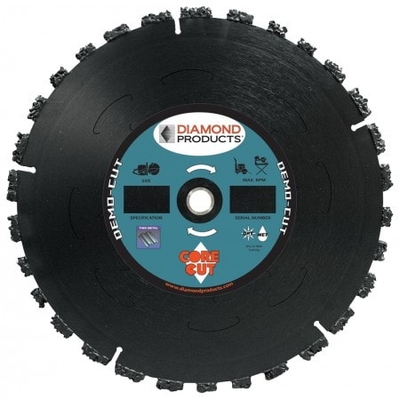 26491 16"x.250x1" Demo-Cut High-Speed Specialty Blades