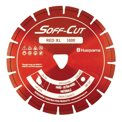 542756168 13.5" Husqvarna EXCEL RED ELITE SOFF-CUT XL 3000