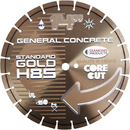 57720 14" Standard Gold High Speed Diamond Blades