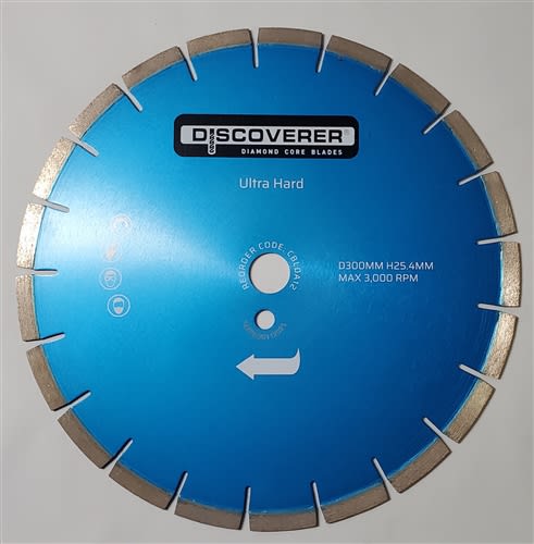 CBLDA12 Premium 12" Ultra Hard Core Cutting Blade Metallic Blue