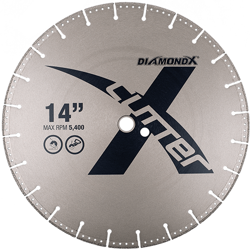 DXH0120P1415E 14 x .155 X 1 Diamond X High Speed Cutter Blade