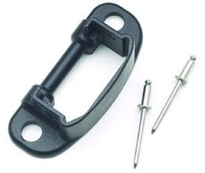 The Carefree Awning Foot Black, 901020 is a genuine replacement part designed for several Carefree manual and 12V awnings to provide stability and support.