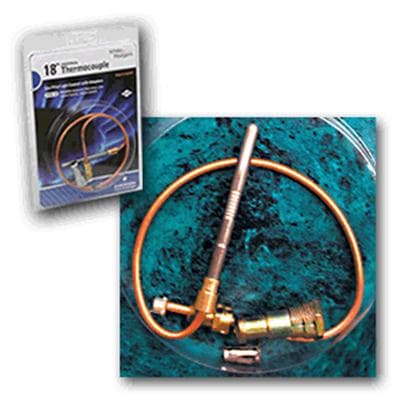 The White-Rodgers TC18 is an 18-inch universal replacement thermocouple used to control the gas pilot light in various heating appliances.