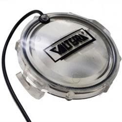 The Valterra T1020CLR is a clear 3-inch bayonet waste valve cap used in RV sanitation systems to provide a leak-proof seal and prevent debris from entering the waste tanks