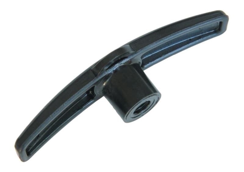 The Valterra Bladex T1003-6NVP is a black plastic replacement handle for sewer waste gate valves. It is threaded for easy attachment and fits Valterra or Bladex old-style valves.