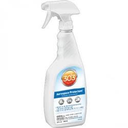The 303 Products Aerospace Protectant (30313) is a powerful, water-based formula that provides UV protection and a matte finish for a variety of surfaces.