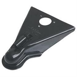 The Husky Towing 87081 is a 14,000-pound capacity, 2-5/16-inch ball, A-frame trailer coupler. It is designed for welding onto trailers with 50-degree A-frame tongues and features a wedge latch.