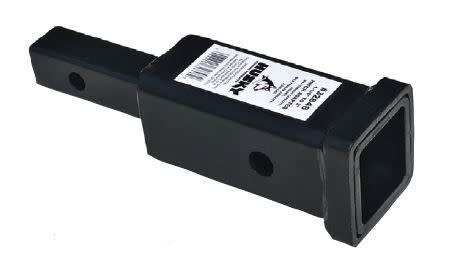 The part number 32848 for a 1-1/4" to 2" trailer hitch adapter corresponds to the Husky Towing Box Hitch Adapter. This adapter is designed to fit 2-inch hitch-mounted accessories, like bike racks or cargo carriers, into a smaller 1-1/4-inch receiver.