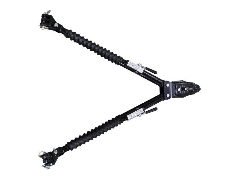 The Blue Ox BX7322 Adventurer Adjustable Tow Bar is a Class III, A-frame tow bar designed for flat towing a vehicle behind an RV. It is a budget-friendly and universal option intended for part-time RVers.