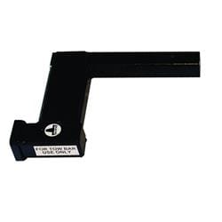 The Blue Ox 10" Drop Rise Receiver Adapter (BX88132) is a trailer hitch adapter designed for flat towing to achieve the proper alignment between a motorhome and a towed vehicle. It can be used in either the rise or drop position and is made in the USA.