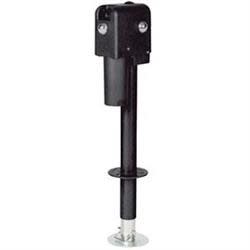 Husky 81201 is a Suspension Pro Electric Tongue Jack, 3500 lb, black version, designed for A-frame trailers.