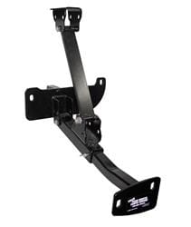 The Torklift C2202 front tie-downs are a frame-mounted system for securing a truck camper to a compatible GM truck. They are designed to improve handling and stability and prevent damage to the truck bed and bumper by attaching directly to the frame.